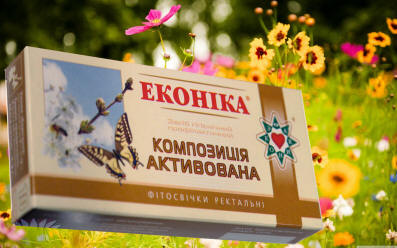 свечи Эконики, композиция активированная
